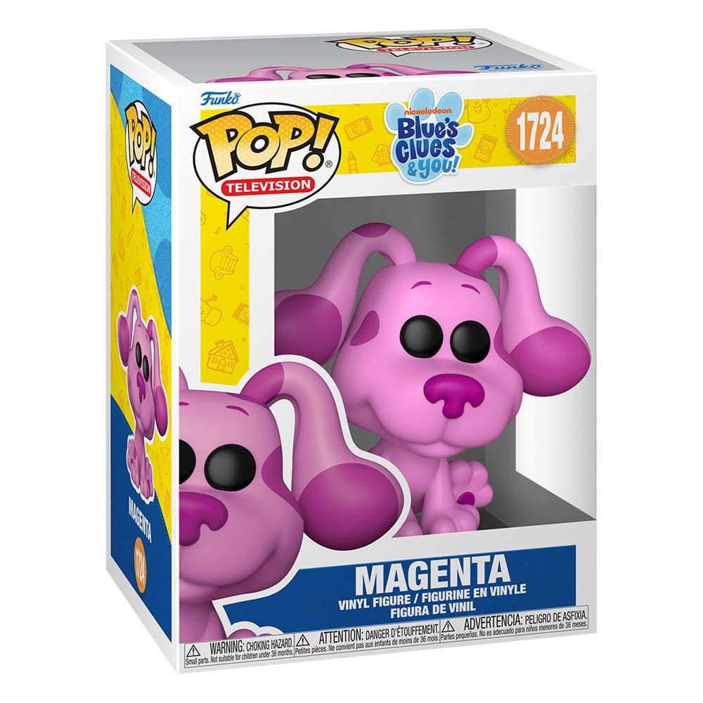 Blues Clues POP! Animation Vinyl Figur Magenta 9 cm Image 2