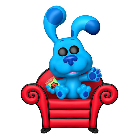 Blues Clues POP! Premium Vinyl Figur Blue w/couch 9 cm Image 1