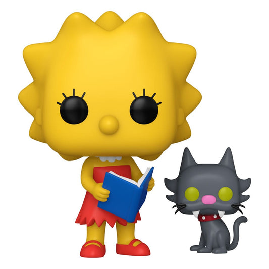 Simpsons POP&Buddy TV Vinyl Figur Lisa & SB 9 cm Image 1