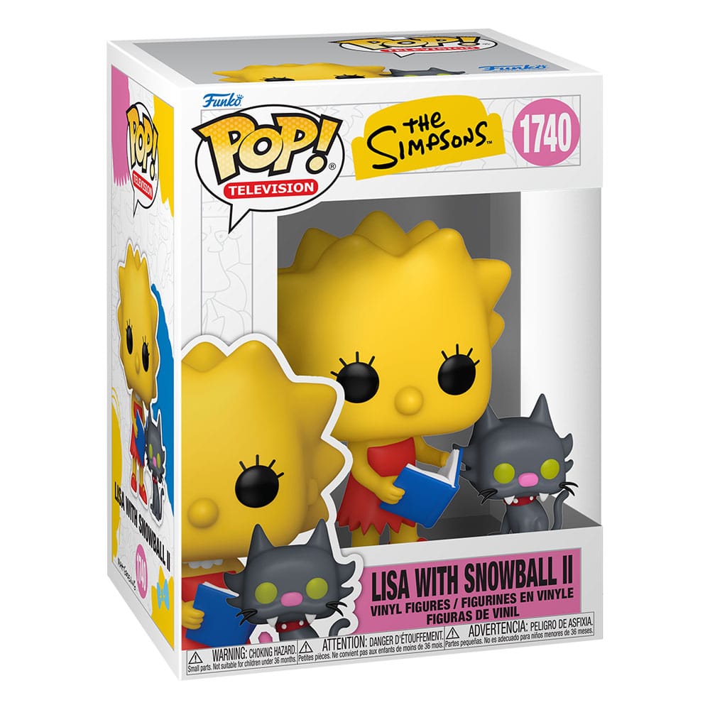 Simpsons POP&Buddy TV Vinyl Figur Lisa & SB 9 cm Image 2