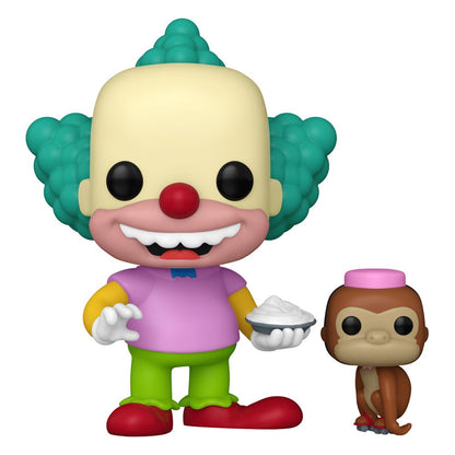 Simpsons POP&Buddy TV Vinyl Figur Krusty&Tenny 9 cm Image 1