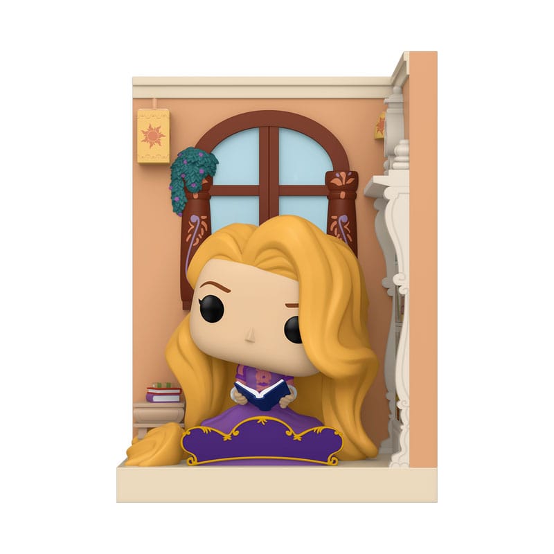 Tangled POP! Nooks Vinyl Figur Rapunzel's Tower 9 cm Image 1