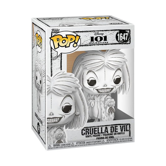 Disney POP! Vinyl Figur Sketched- Cruella De Vil 9 cm Image 2