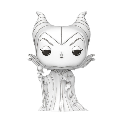 Disney POP! Vinyl Figur Sketched- Maleficent 9 cm Image 1
