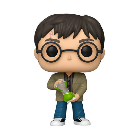Harry Potter POP! Holiday Vinyl Figur Harry w/Hourglass 9 cm Image 1