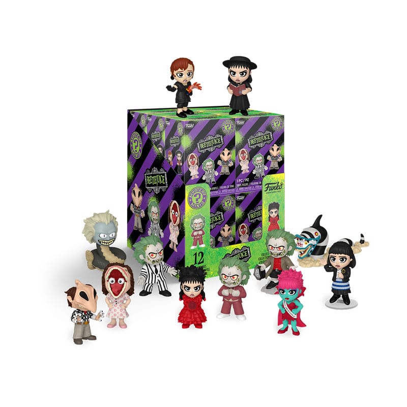 Beetlejuice Mystery Minis Minifiguren PDQ 5 cm Display (12) Image 1