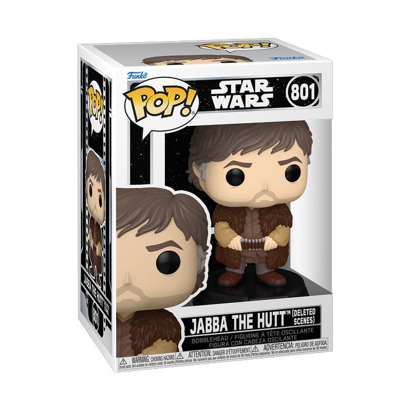 Star Wars POP! Vinyl Wackelkopf-Figur Jabba the Hutt (Deleted Scenes) 9 cm Image 2