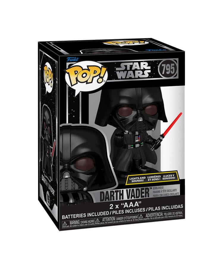 Star Wars Super Sized POP! Vinyl Figur Super Darth Vader(SFX) 12 cm Image 3