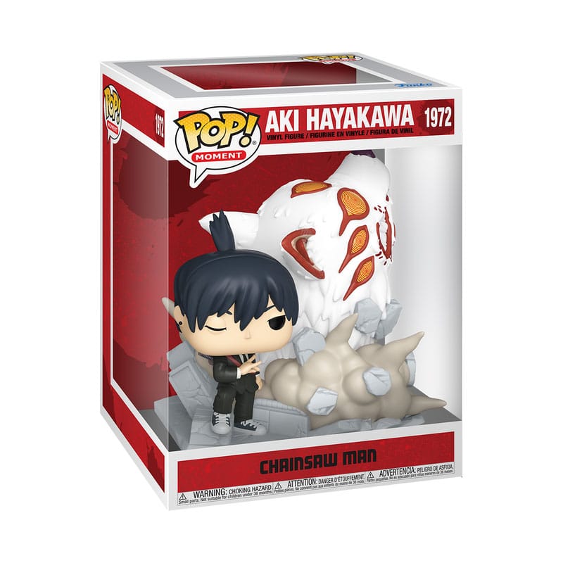 Chainsaw Man POP Moments Vinyl Figuren Aki (Fox Devil) 9 cm Image 2