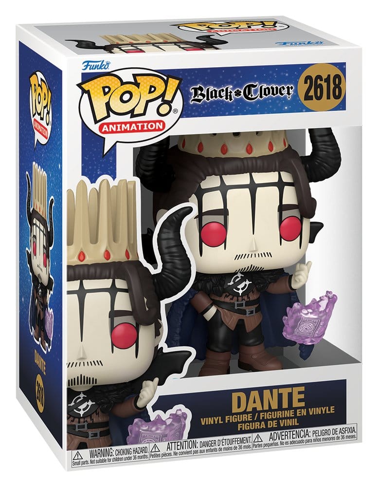Black Clover POP! Animation Vinyl Figur Dante 9 cm Image 2