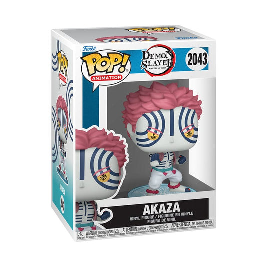 Demon Slayer: Kimetsu no Yaiba POP! Animation Vinyl Figur Akaza 9 cm Image 2