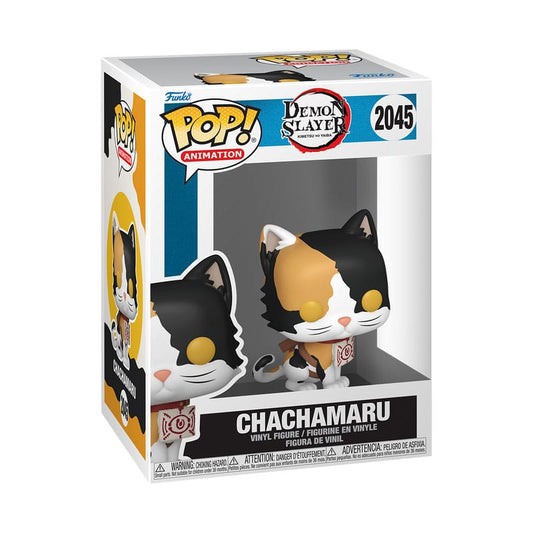 Demon Slayer: Kimetsu no Yaiba POP! Animation Vinyl Figur Chachamaru 9 cm Image 2