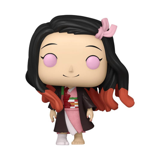 Demon Slayer: Kimetsu no Yaiba POP! Animation Vinyl Figur Nezuko (Human) 9 cm Image 1