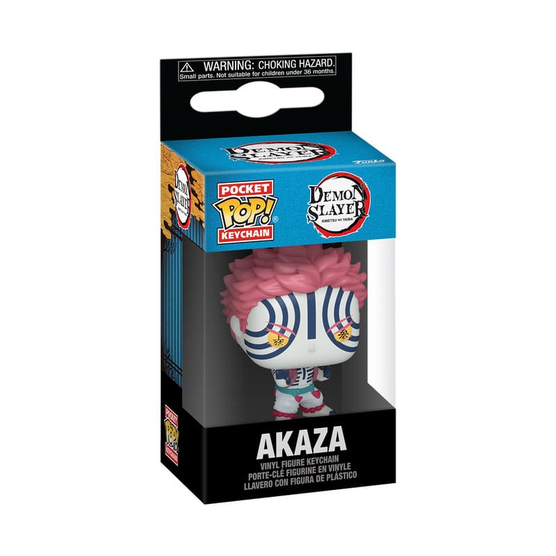 Demon Slayer: Kimetsu no Yaiba POP! Vinyl Schlüsselanhänger 4 cm Akaza Display (12) Image 2