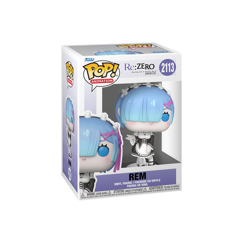 Re:ZERO POP! Animation Vinyl Figur Rem w/CH 9 cm Sortiment (6) Image 2