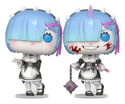 Re:ZERO POP! Animation Vinyl Figur Rem w/CH 9 cm Sortiment (6) Image 1