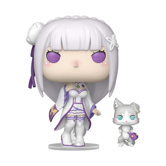 Re:Zero POP!&Buddy Animation Vinyl Figuren Emilia w/Puck 9 cm Image 1