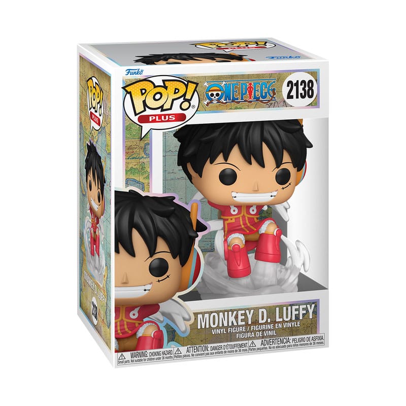 One Piece POP! Plus Animation Figur Luffy (Egg) 9 cm Image 2