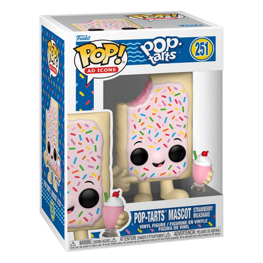 Pop-Tarts POP! Ad Icons Vinyl Figur Pop-Tarts Mascot Strawberry Milkshake 9 cm Image 2
