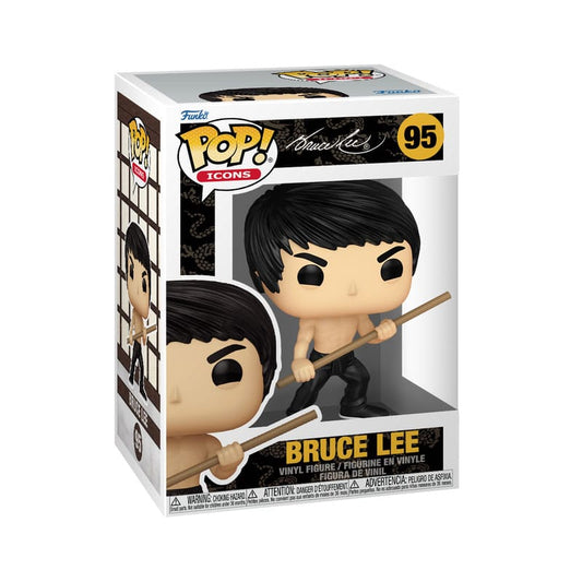 Bruce Lee POP! Icons Vinyl Figur Bruce Lee(dynamic) 9 cm Image 2