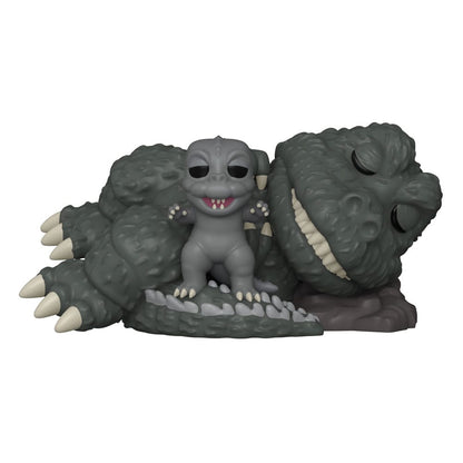 Godzilla Super Sized POP! Movies Vinyl Figur Sleeping Godzilla with Minilla 15 cm Image 1