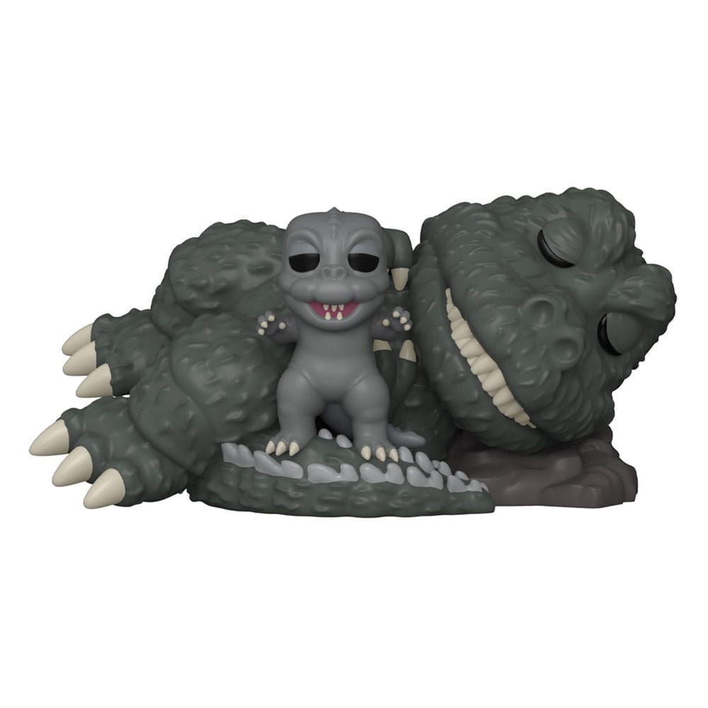 Godzilla Super Sized POP! Movies Vinyl Figur Sleeping Godzilla with Minilla 15 cm Image 1