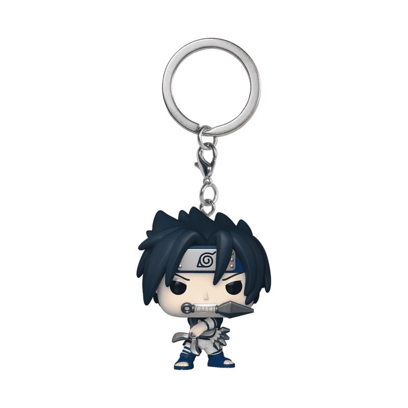 Naruto POP! Vinyl Schlüsselanhänger 4 cm Classic- Sasuke Display (12) Image 1