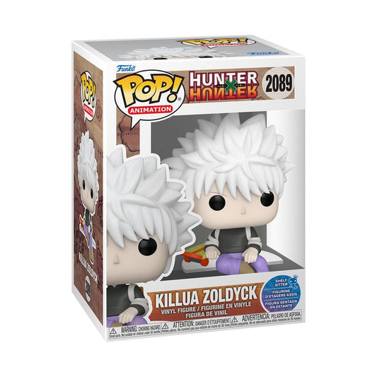 Hunter x Hunter POP! Animation Vinyl Figur Killua (Sit) 9 cm Image 2