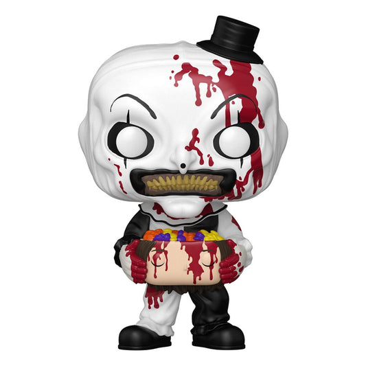 Terrifier 2 POP! Movies Vinyl Figur Art the Clown with Candy Filled Head 9 cm Image 1