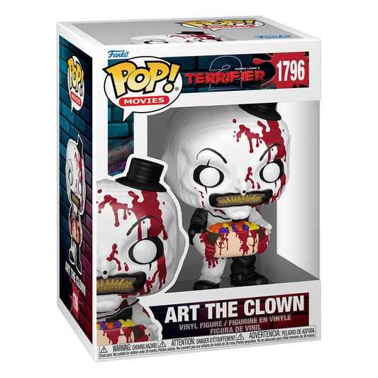 Terrifier 2 POP! Movies Vinyl Figur Art the Clown with Candy Filled Head 9 cm Image 2