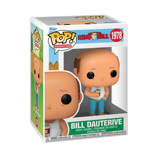 King of the Hill POP! TV Vinyl Figur Bill Dauterive 9 cm Image 2