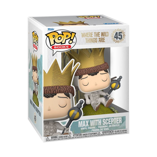 Wo die wilden Kerle wohnen POP! Premium Vinyl Figur Max w/Scepter? 9 cm Image 2
