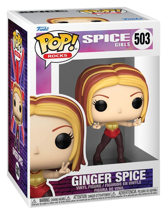 Spice Girls POP! Rocks Vinyl Figur Ginger Spice 9 cm Image 2