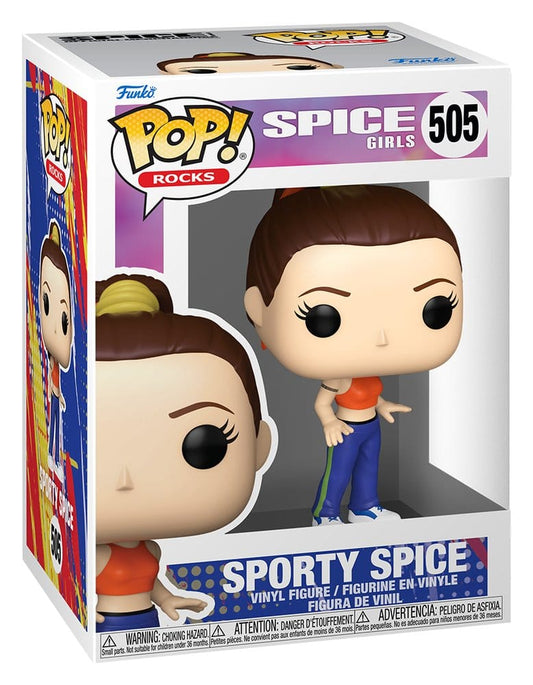 Spice Girls POP! Rocks Vinyl Figur Sporty Spice 9 cm Image 2