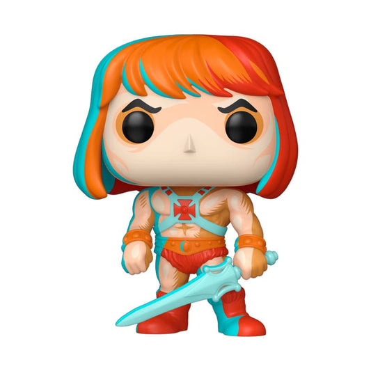 Masters of the Universe POP! Television Vinyl Figur He-Man (Comic Deco) 9 cm Image 1