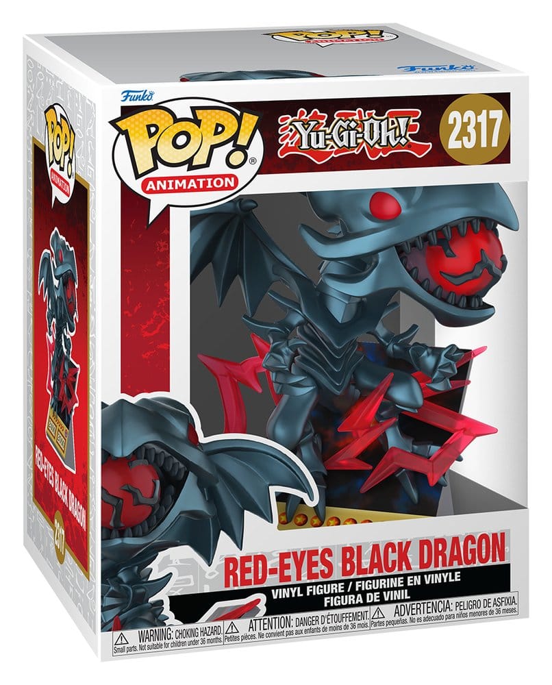Yu-Gi-Oh! POP! Premium Vinyl Figur Red Eyes Dragon 9 cm Image 2