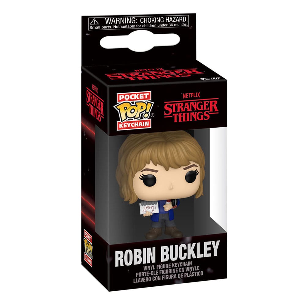 Stranger Things POP! Vinyl Schlüsselanhänger 4 cm Robin Buckley Display (12) Image 2