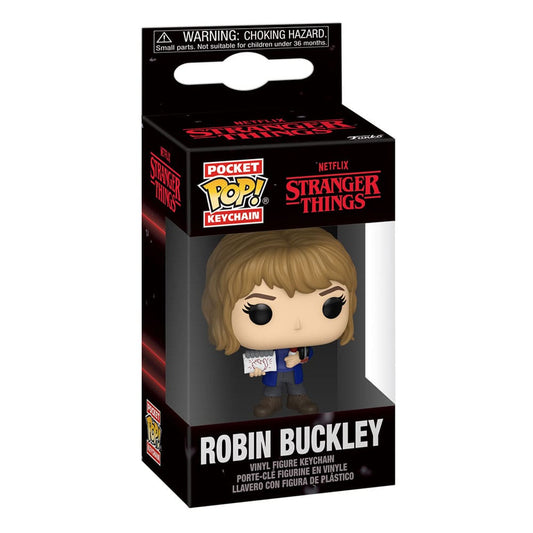 Stranger Things POP! Vinyl Schlüsselanhänger 4 cm Robin Buckley Display (12) Image 2