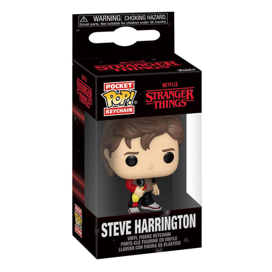 Stranger Things POP! Vinyl Schlüsselanhänger 4 cm Steve Harrington Display (12) Image 2