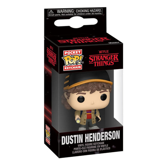 Stranger Things POP! Vinyl Schlüsselanhänger 4 cm Dustin Henderson Display (12) Image 2