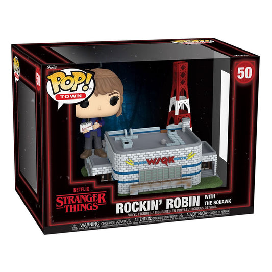 Stranger Things POP! Town Vinyl Figuren Rockin' Robin with The Squawk 9 cm Image 2