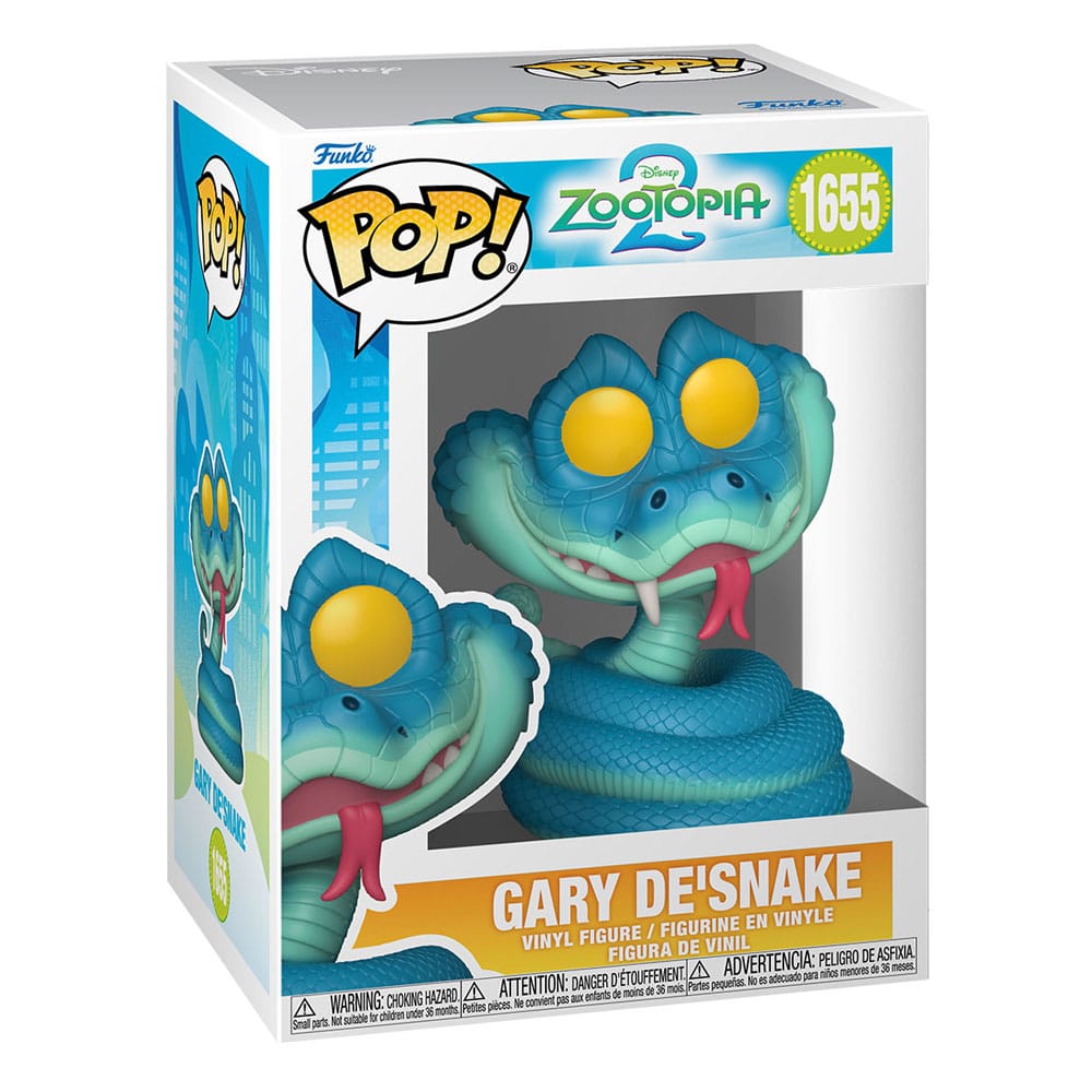 Zoomania 2 POP! Movies Vinyl Figur Gary De'Snake 9 cm Image 2