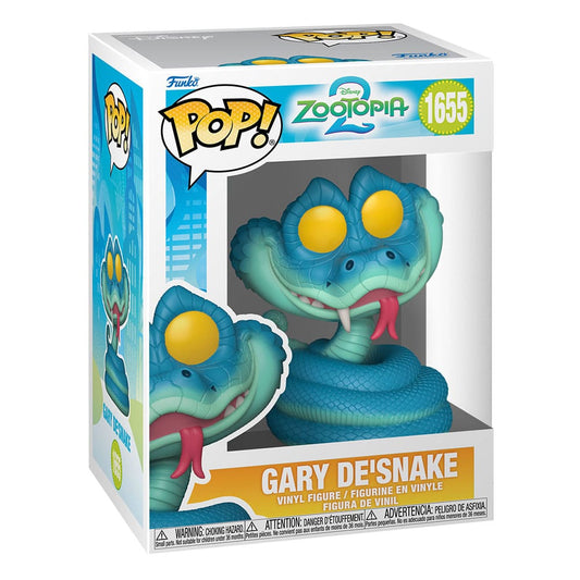 Zoomania 2 POP! Movies Vinyl Figur Gary De'Snake 9 cm Image 2
