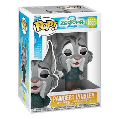 Zoomania 2 POP! Movies Vinyl Figur Pawbert Lynxley 9 cm Image 2