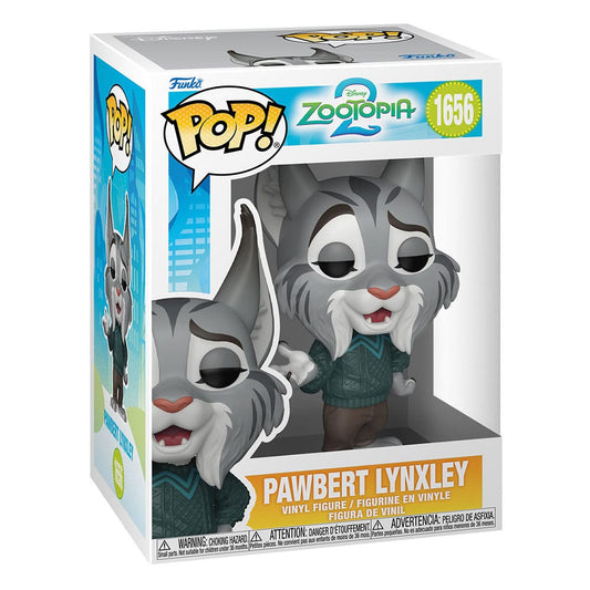 Zoomania 2 POP! Movies Vinyl Figur Pawbert Lynxley 9 cm Image 2