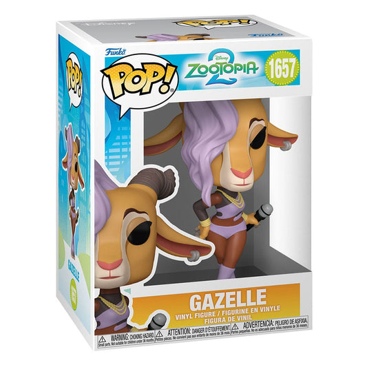 Zoomania 2 POP! Movies Vinyl Figur Gazelle 9 cm Image 2