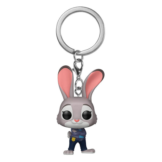 Zoomania 2 Pocket POP! Vinyl Schlüsselanhänger 4 cm Judy Hopps Display (12) Image 1