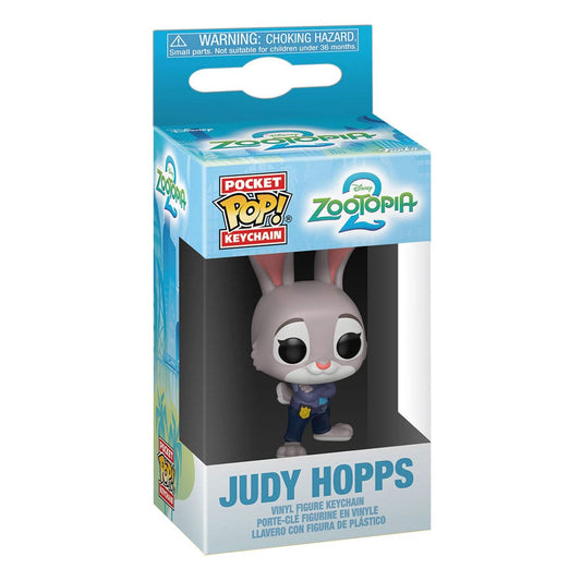 Zoomania 2 Pocket POP! Vinyl Schlüsselanhänger 4 cm Judy Hopps Display (12) Image 2