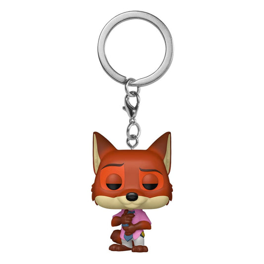 Zoomania 2 Pocket POP! Vinyl Schlüsselanhänger 4 cm Nick Wilde Display (12) Image 1