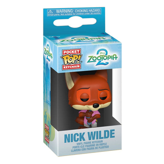 Zoomania 2 Pocket POP! Vinyl Schlüsselanhänger 4 cm Nick Wilde Display (12) Image 2